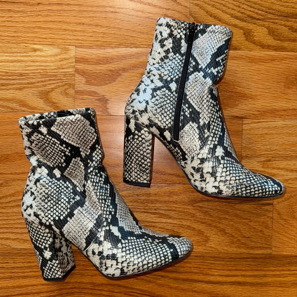 ALDO snakeskin boots